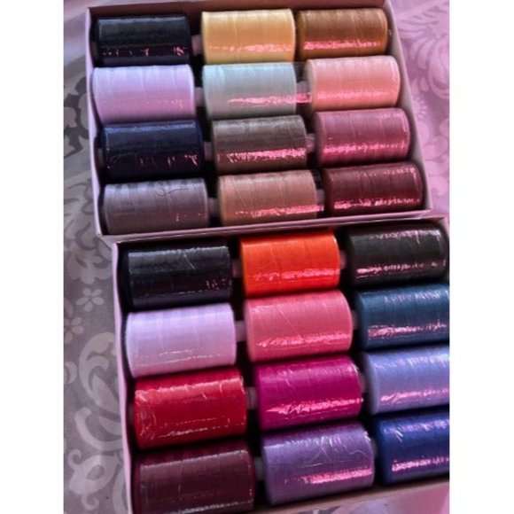 Sewing Thread - 24 Polyester Threads for Hand Stitching, Quilting & Sewing - Picture 3 of 3